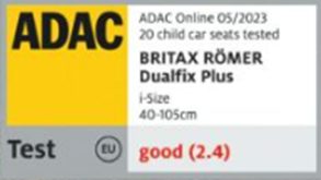 BRITAX ROEMER DUALFIX PLUSテストシール