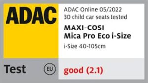 MAXI-COSI MICA PRO ECO i-SIZEテストシール