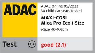 MAXI-COSI MICA PRO ECO i-SIZEテストシール